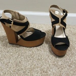 Wedge heels